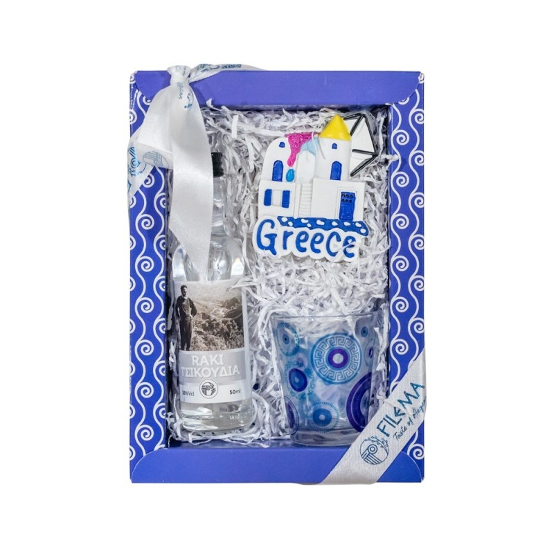 Santorini Gift Set 301 Small with Raki