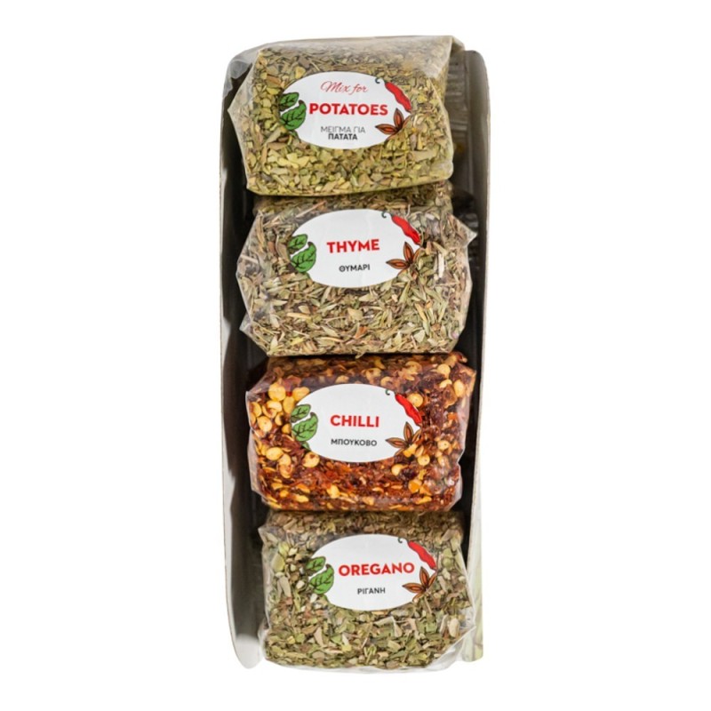 Spice Set 801 with 4 Spice Mix