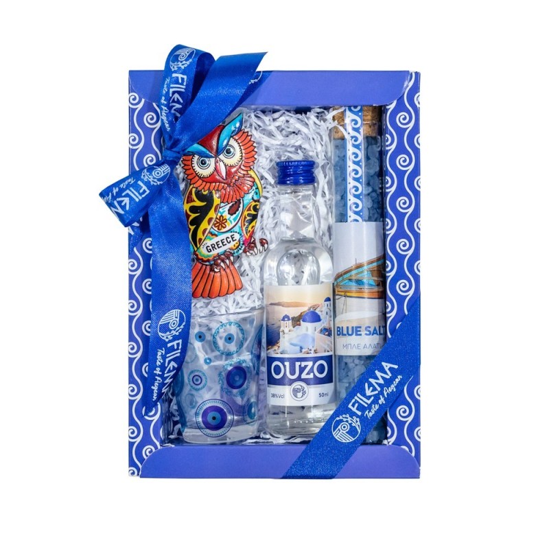 Santorini Gift Set 304 Small with Oyzo