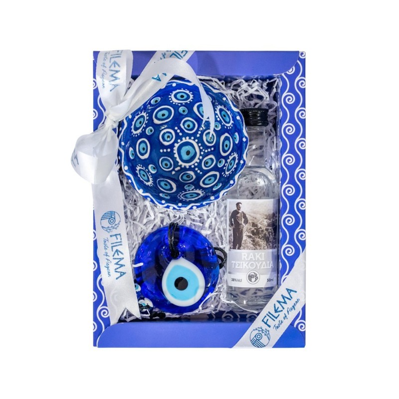 Santorini Gift Set 308 Small with Raki