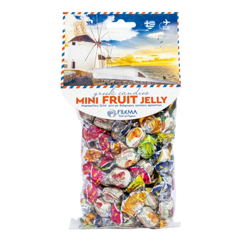 Καραμέλες Fruit Jelly Mini 200γρ