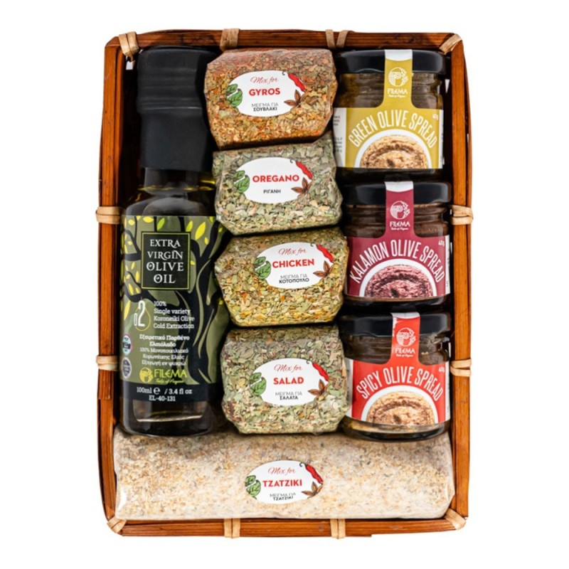 Spice Set 906 with 5 Spice Mix-Olive...
