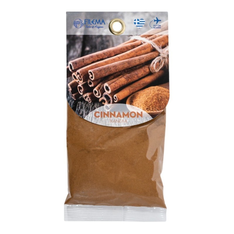 Φάκελος Μπαχαρικών Κανέλα Σκόνη 50g