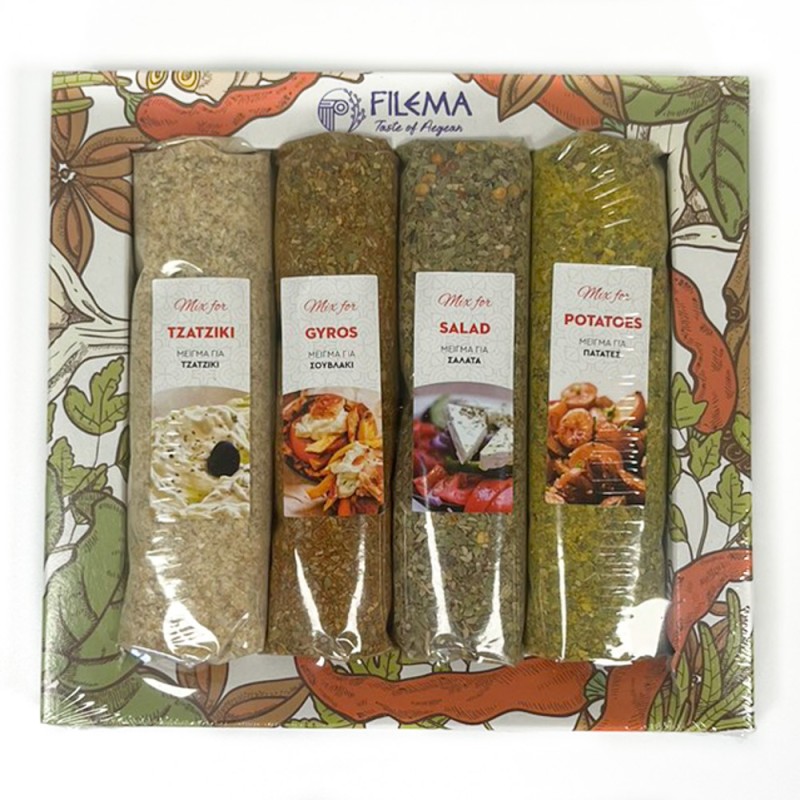 Spice Set 707 with 4 Spice Mix