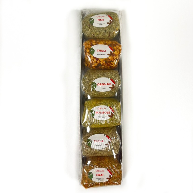 Spice Set 802 with 6 Spice Mix